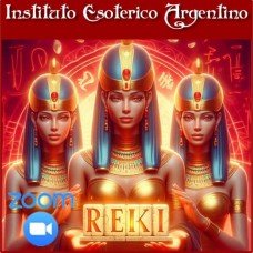 Curso por Zoom de Reiki Diosas Egipcias Nivel 1 y Maestría