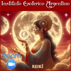 Curso por Zoom de Reiki Lunar Nivel 1, 2, 3, 4, 5 y 6