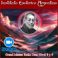 Curso por Zoom de Reiki Usui Nivel 8 y 9 Grand Master (Maestro Avanzado)- Con requisitos